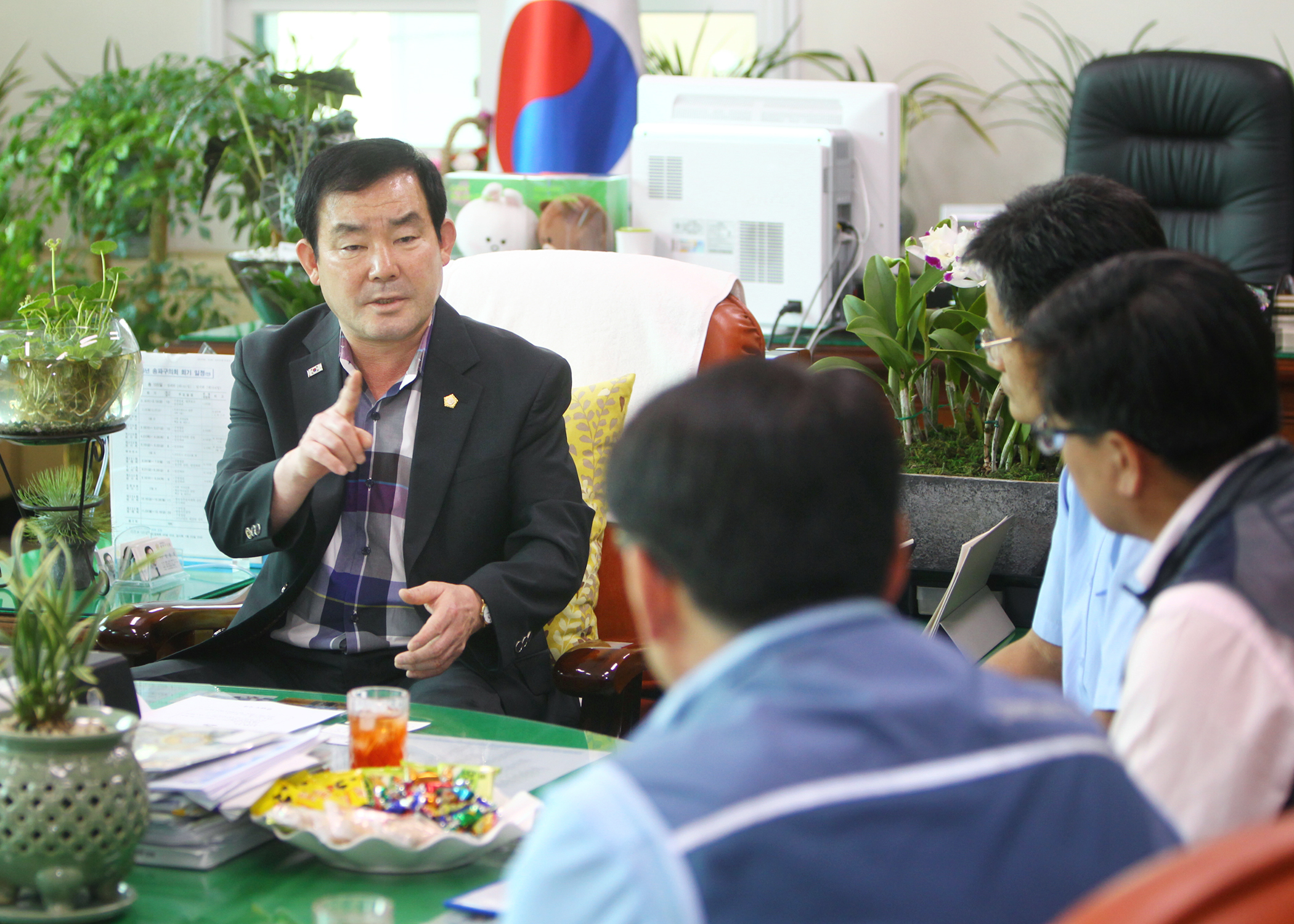 석촌보도,육교 출입구 설치 추진사항보고 - 1