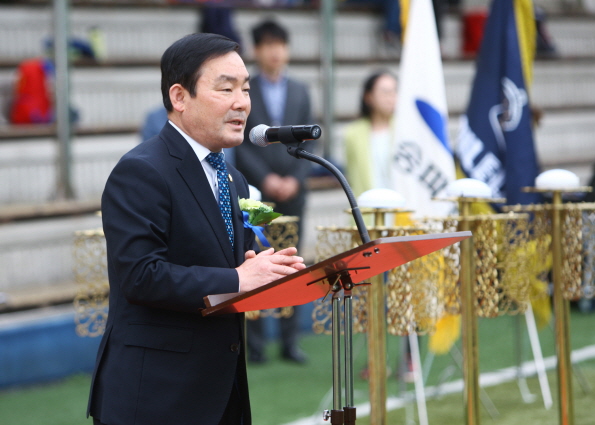 송파 여성축구장 조명타워,야외 화장실 준공식 - 8