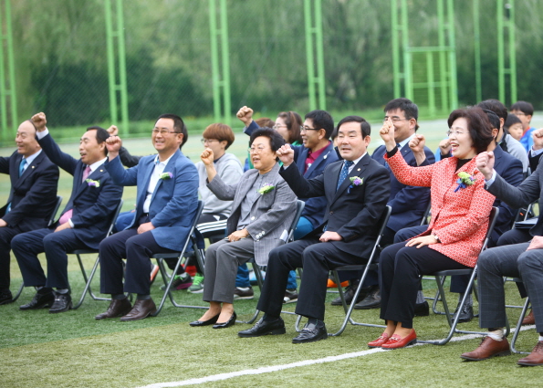 송파 여성축구장 조명타워,야외 화장실 준공식 - 1