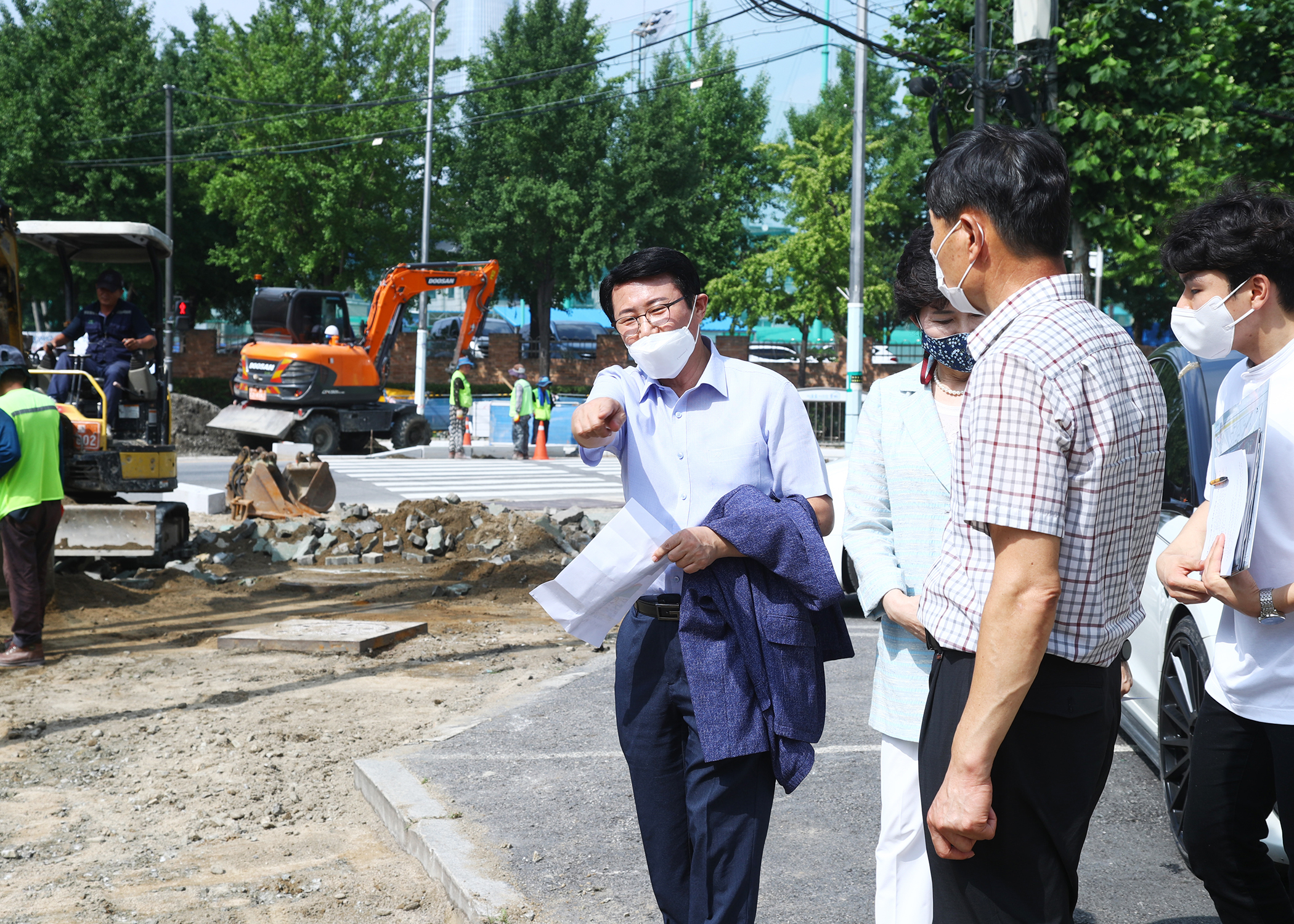 교차로 구조개선 공사 배명고 외 1개소 - 9