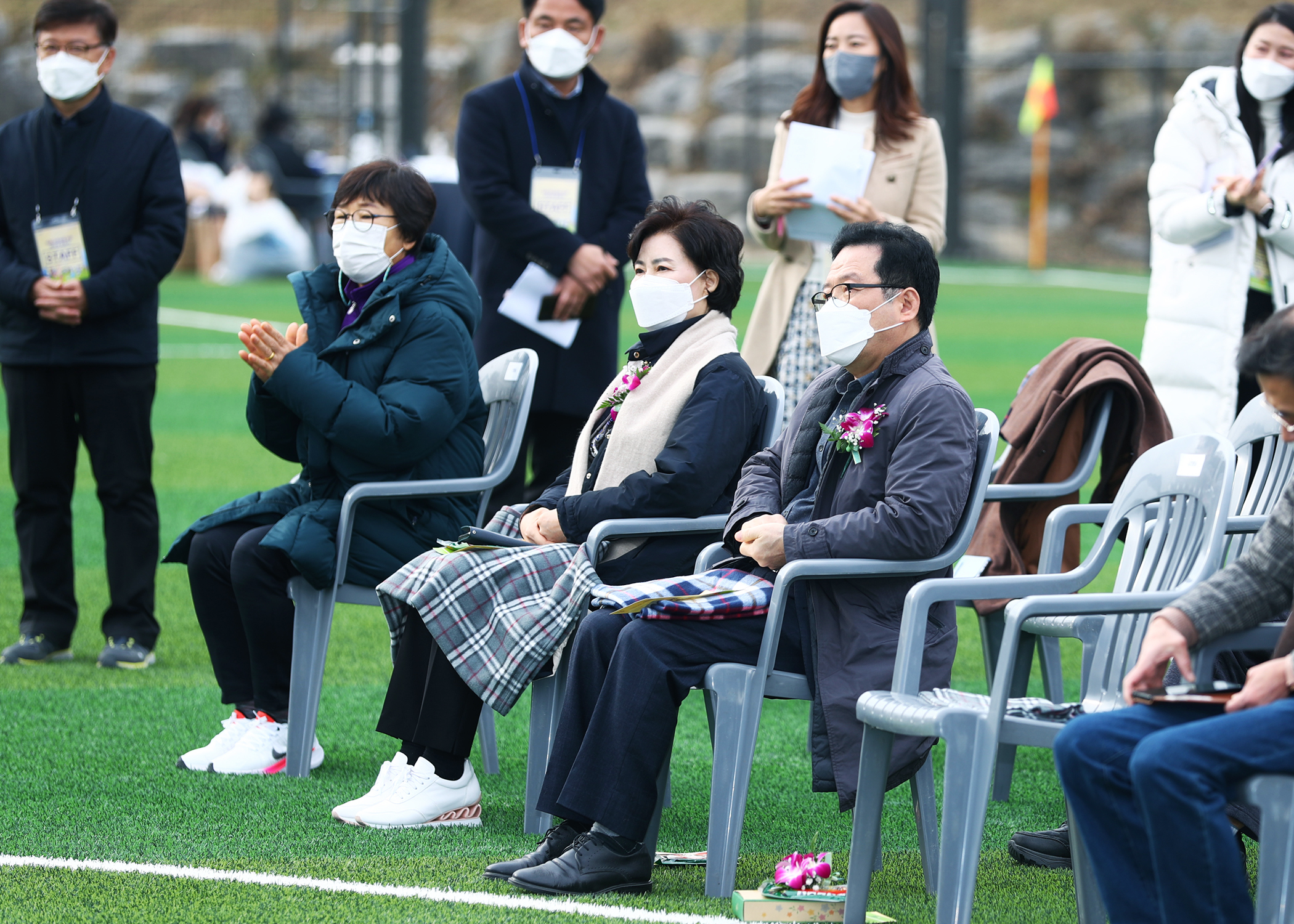 송파구 여성축구장 새단장 준공식 - 16