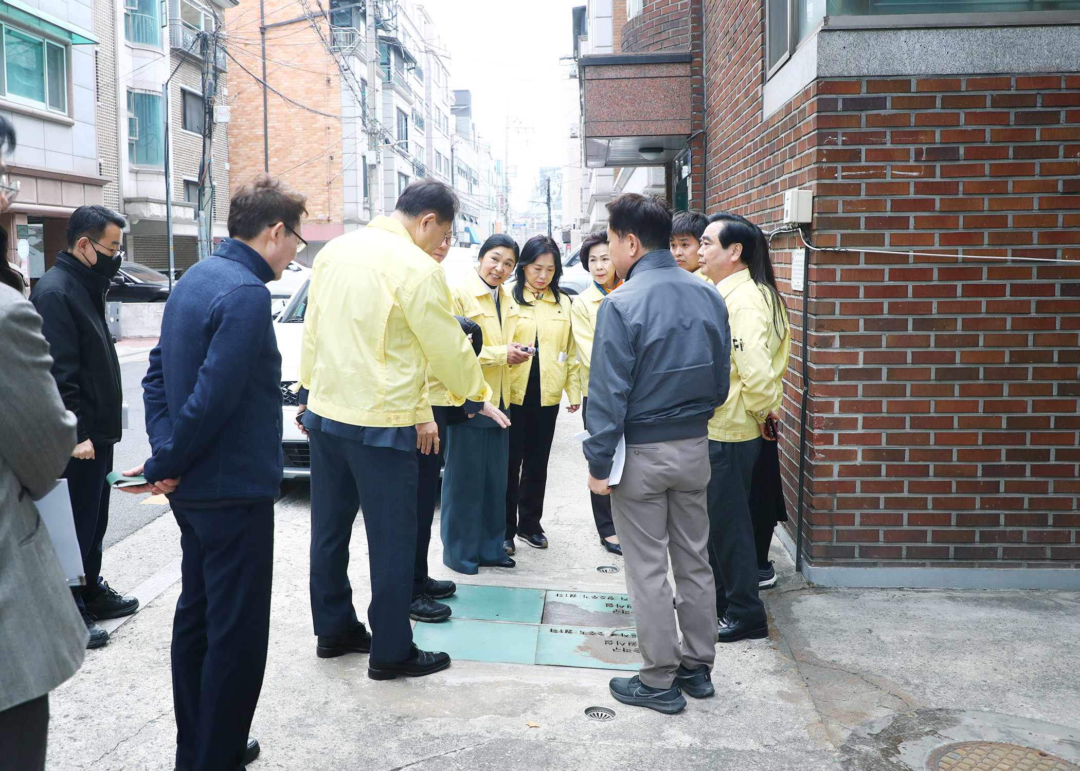 삼전동 침수방지시설 설치 현장방문 - 2