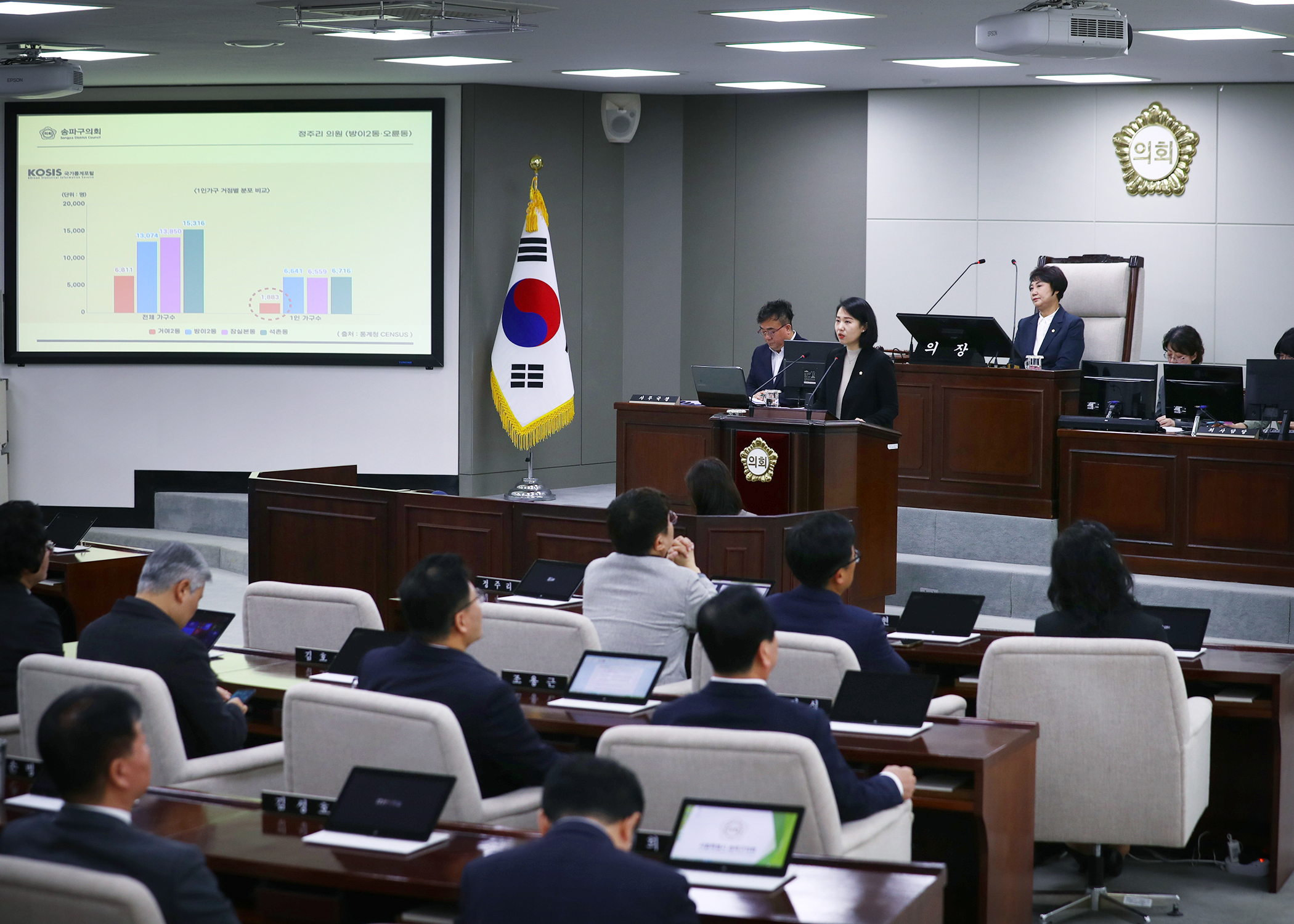 제321회 임시회 개회 - 2