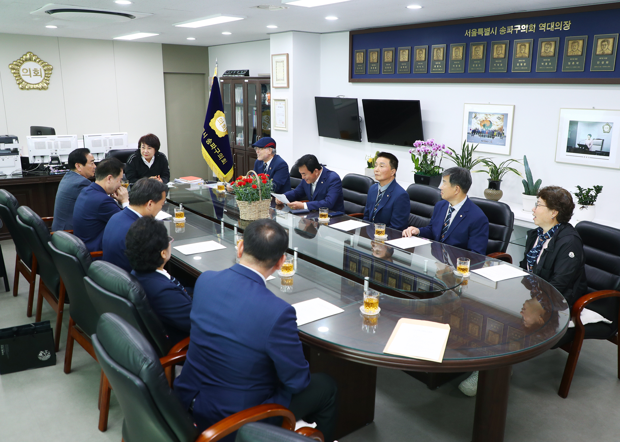 송파구 재향군인회 의회방문 - 4
