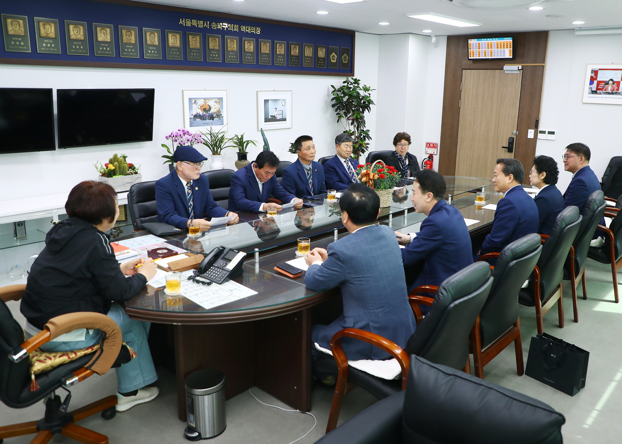 송파구 재향군인회 의회방문 - 5
