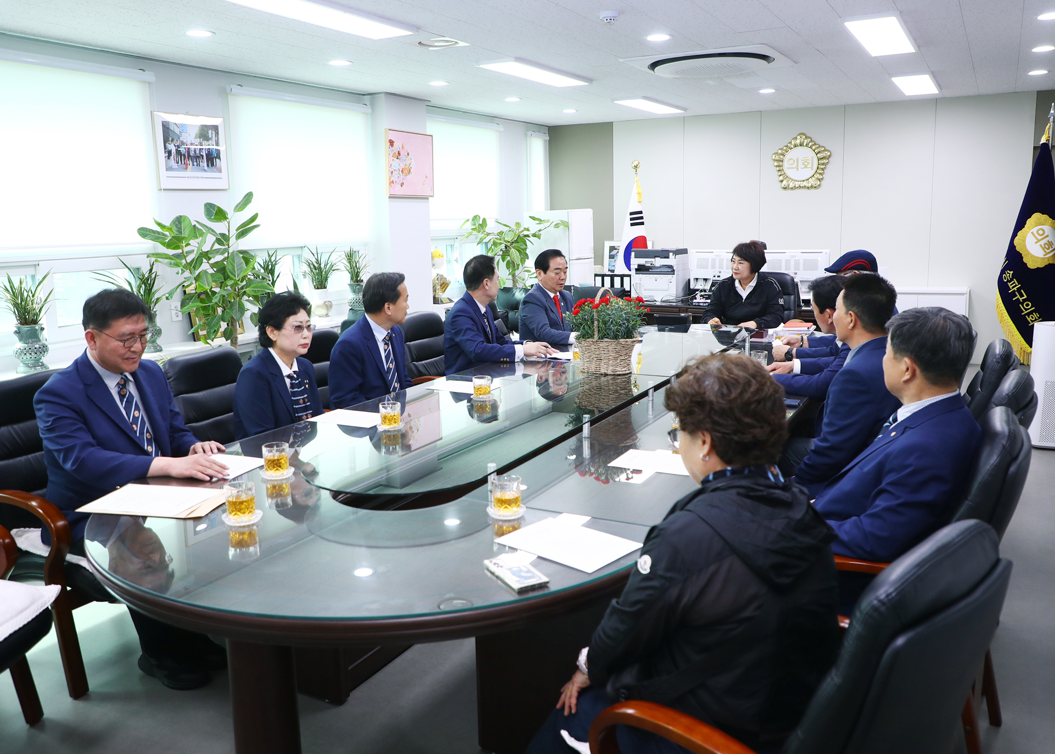 송파구 재향군인회 의회방문 - 5