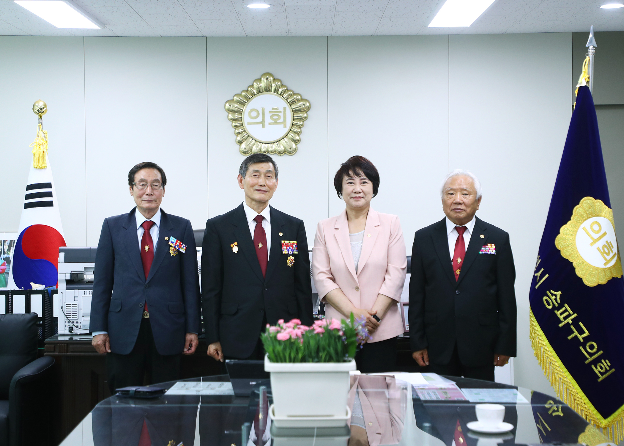대한민국 무공수훈자회 의장님 면담 - 2