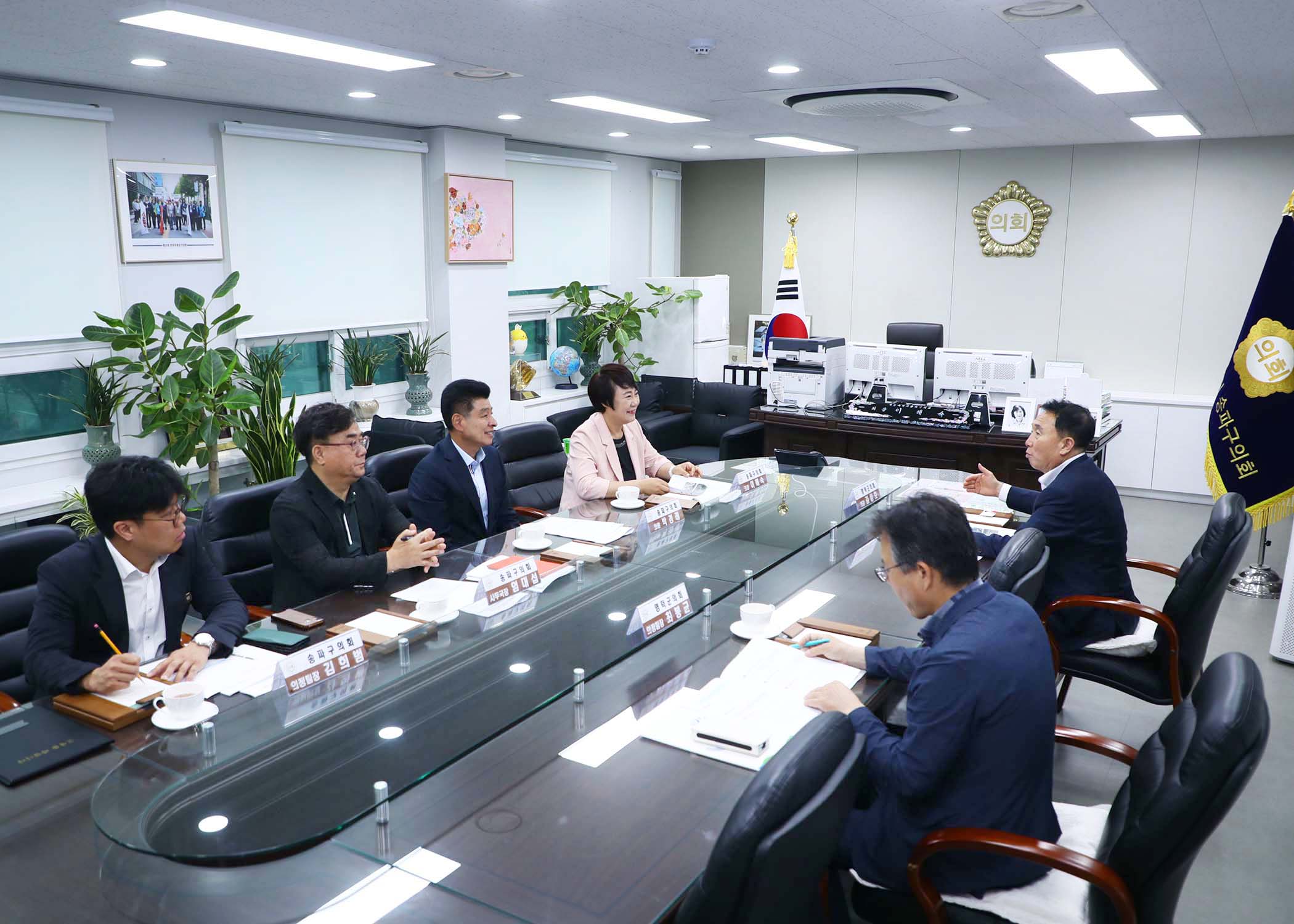 영덕군의회 의장 송파구의회 방문 - 7