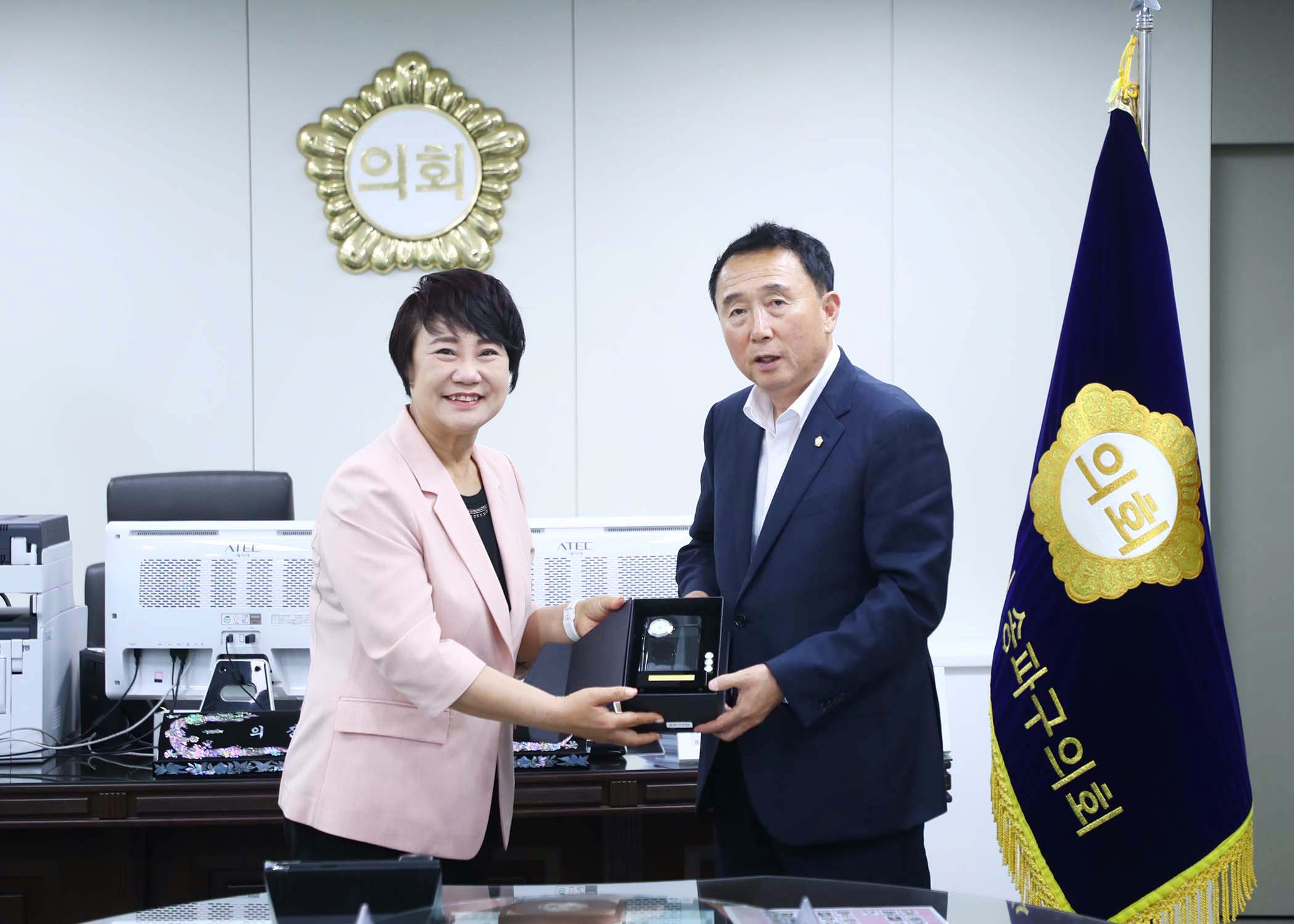 영덕군의회 의장 송파구의회 방문 - 1