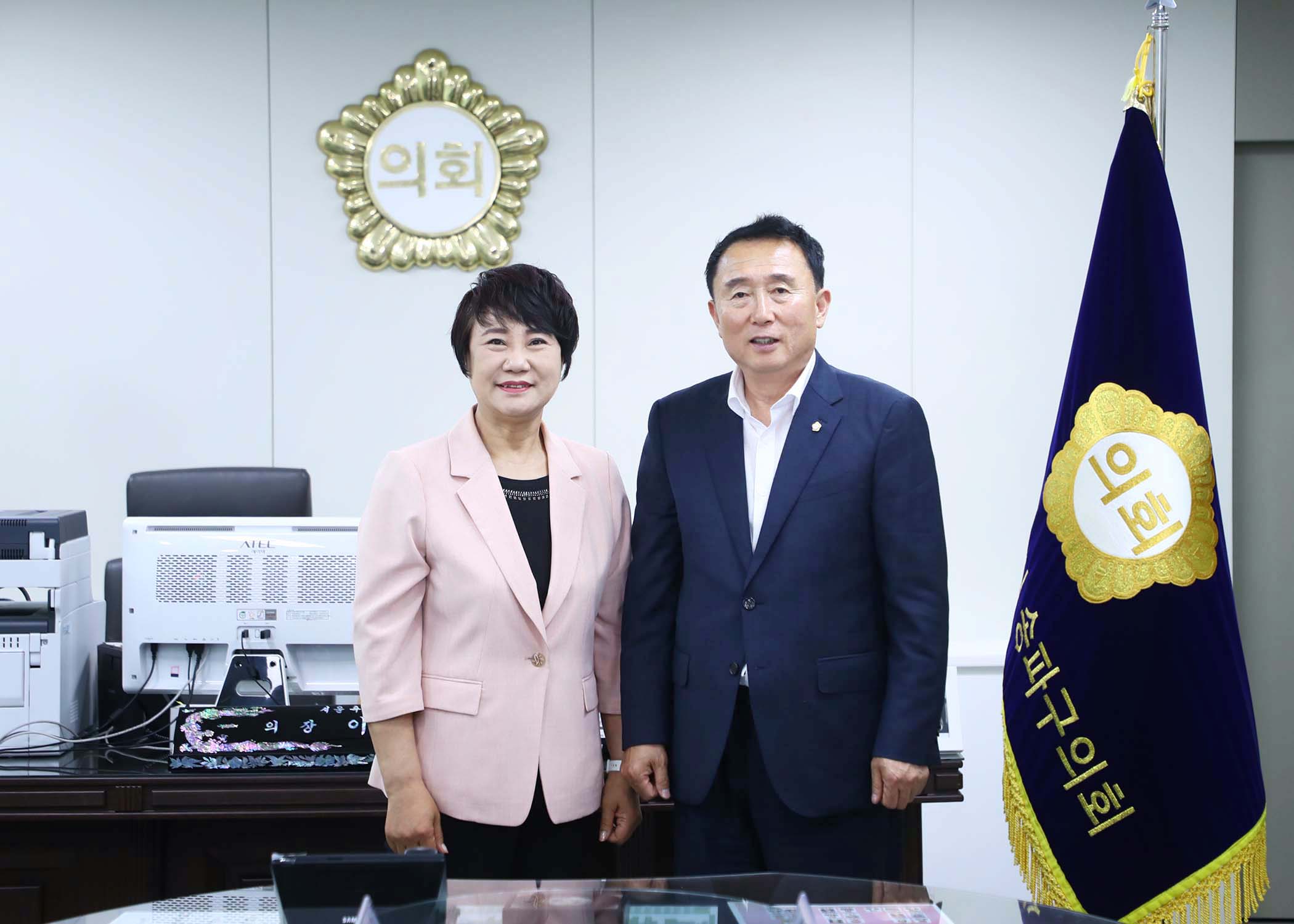 영덕군의회 의장 송파구의회 방문 - 2