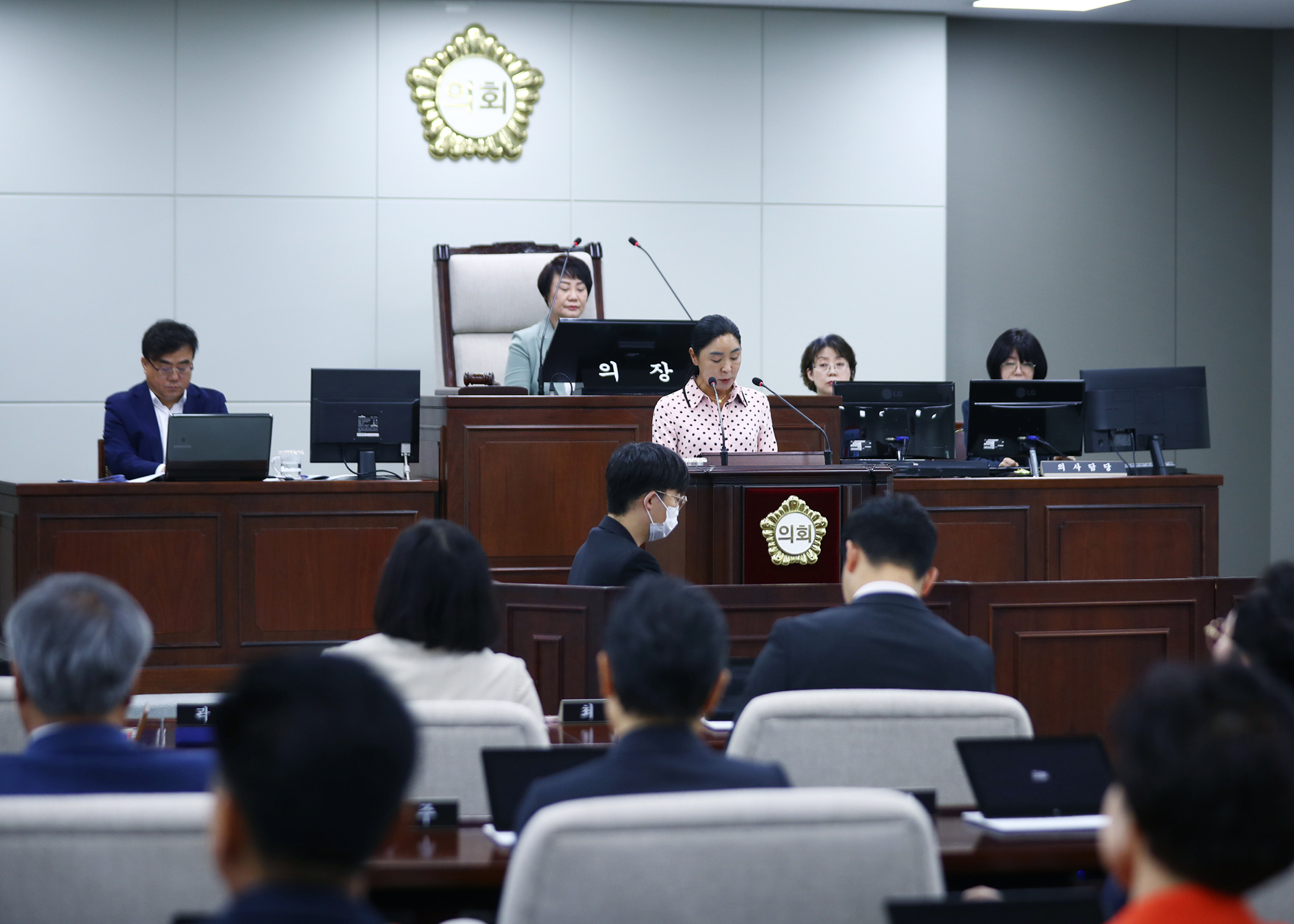 제323회 정례회 개회 - 2