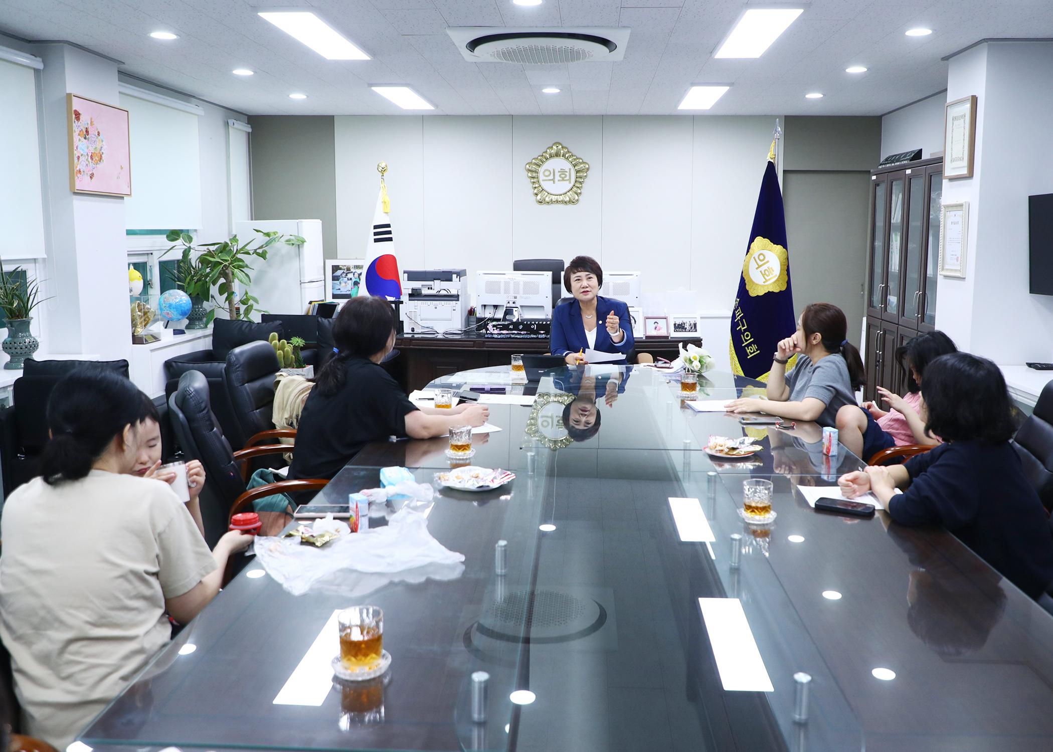 송파구의회 의장님과의 간담회 - 10