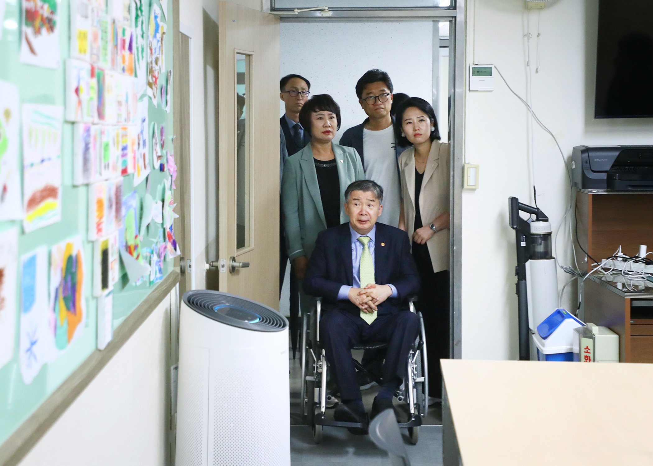 발달장애 한국육영학교 교육환경 개선 요구 학부모 간담회 - 7