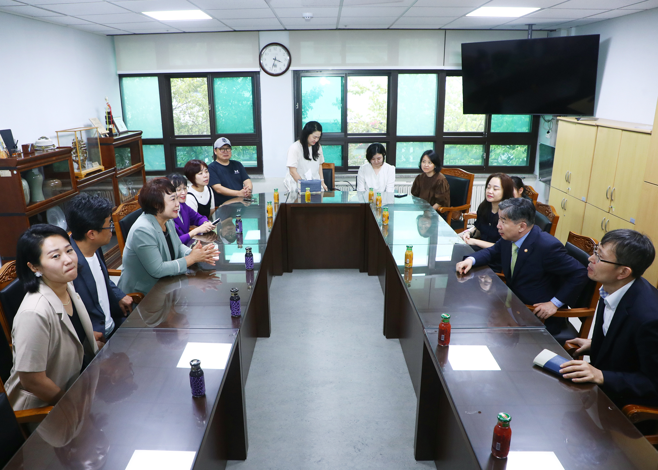 발달장애 한국육영학교 교육환경 개선 요구 학부모 간담회 - 13