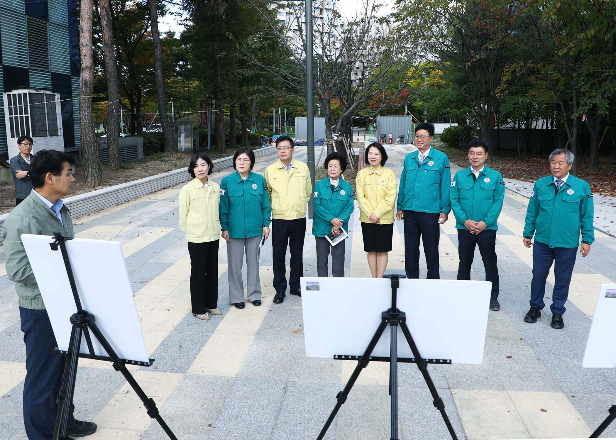 장지천 수변활력거점 조성사업 현장방문 - 2