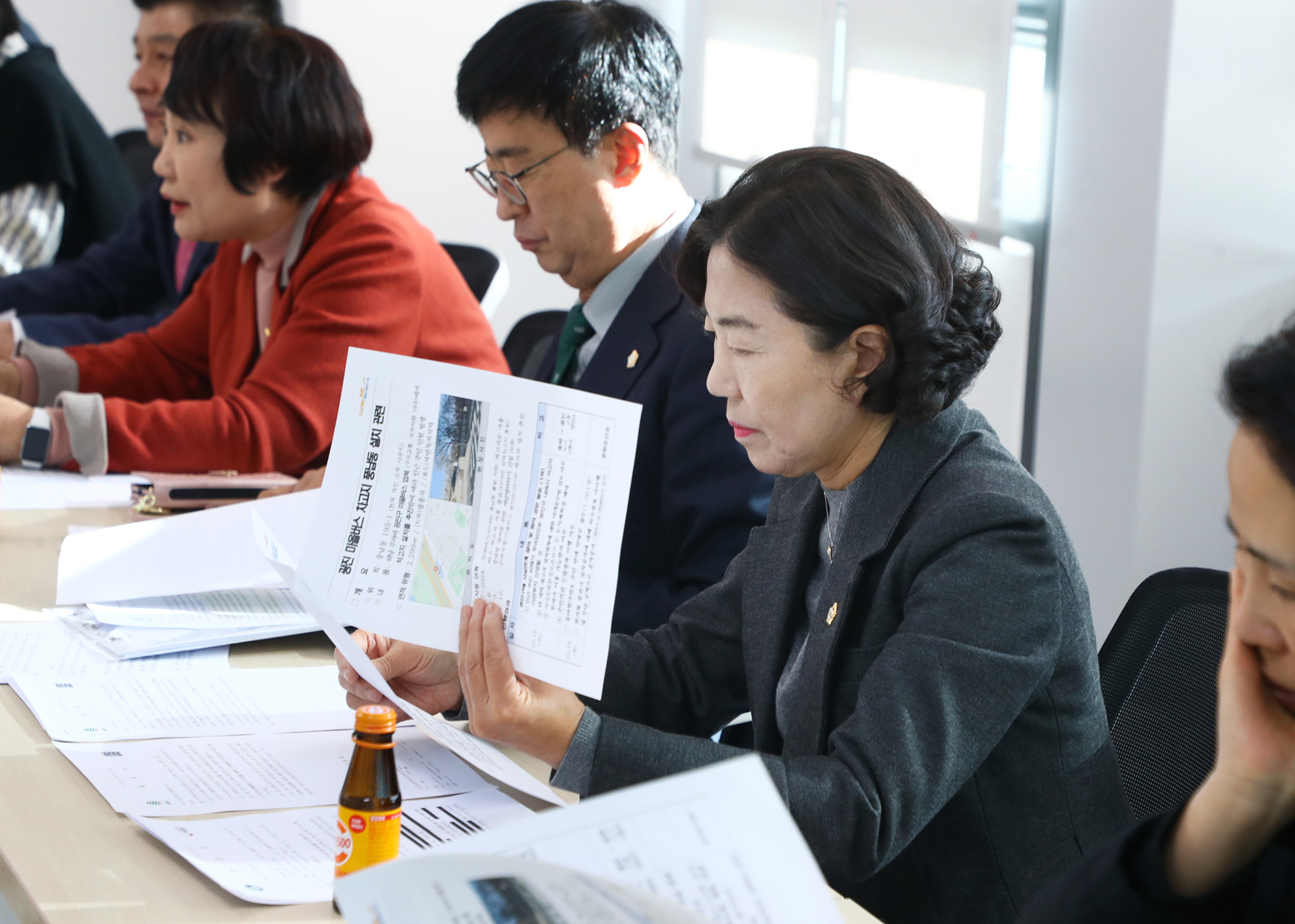 광진구 마을버스 차고지 풍납동 설치 전면 재검토 촉구 &lpar;광진구청 방문&rpar; - 2