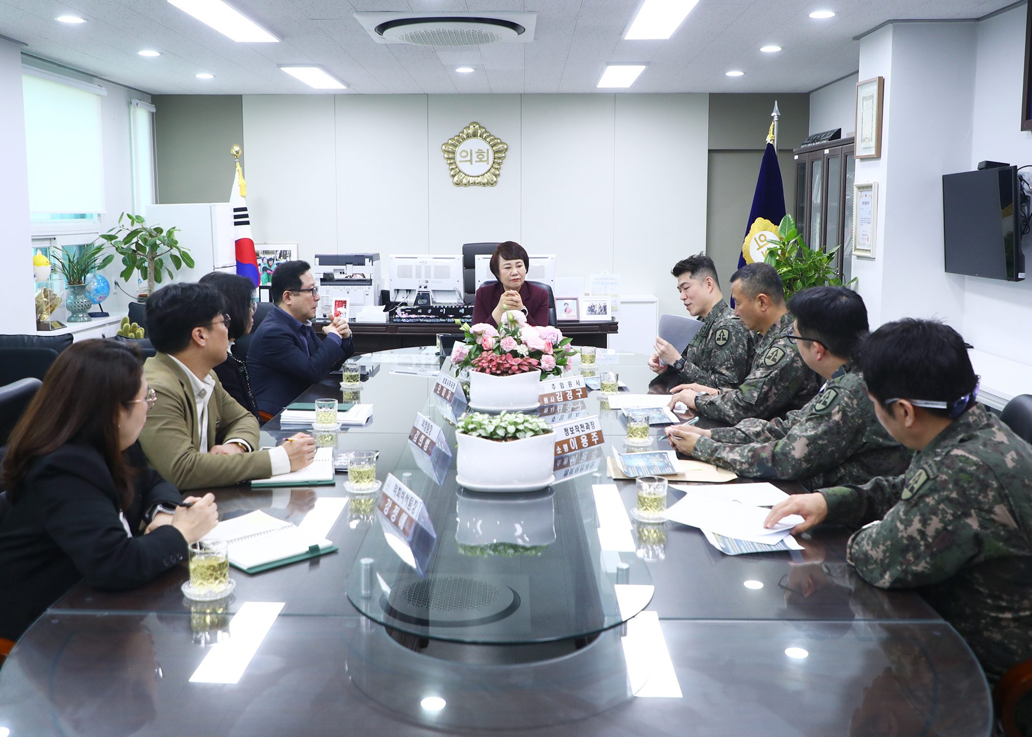 육군 제6019부대 2대대 간담회 및 감사패 전달식 - 9