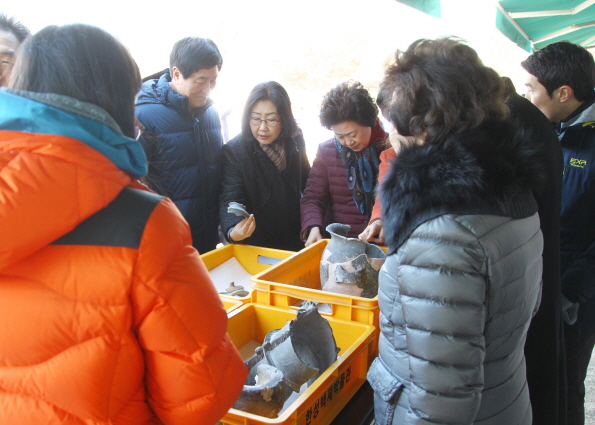 행정보건위원회 현장방문(몽촌토성 내성농장부지 및 외측일원 발굴조사) - 2