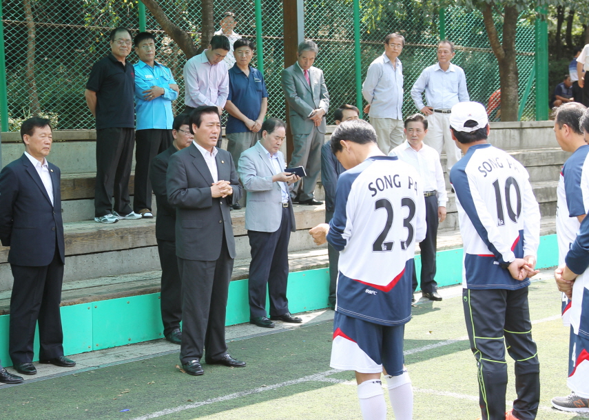 송파개인택시 다조 축구회 창단식 - 2