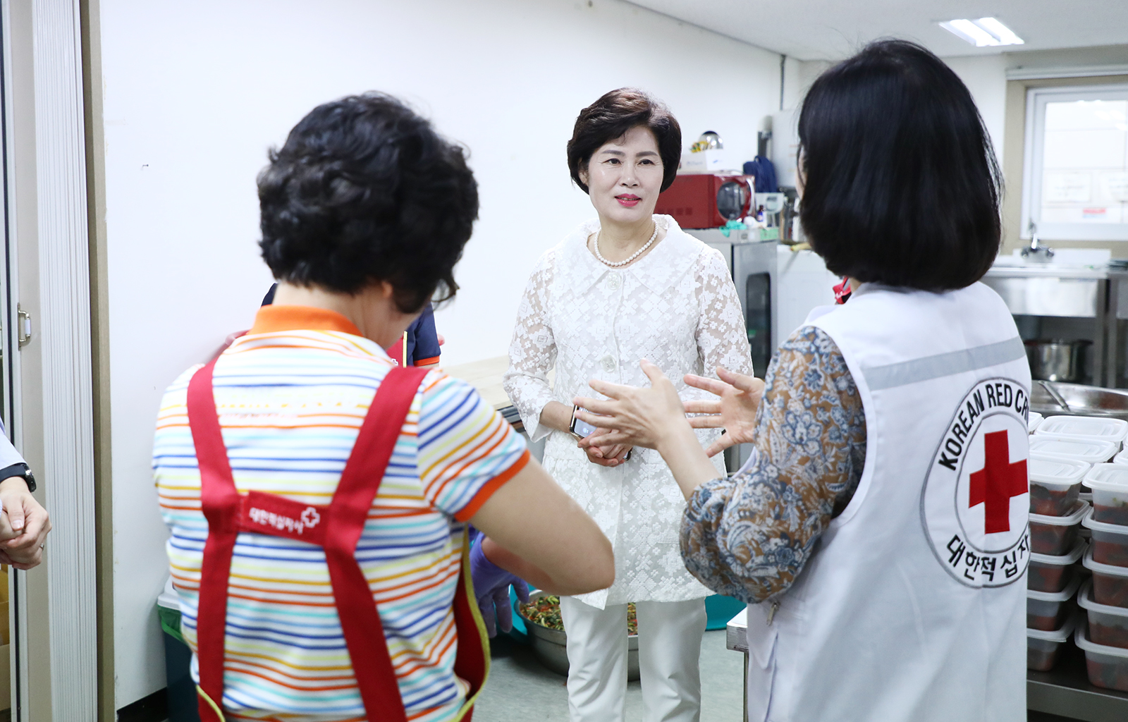 대한적십자사봉사회 송파지부 초복맞이 삼계탕 나눔행사 - 1