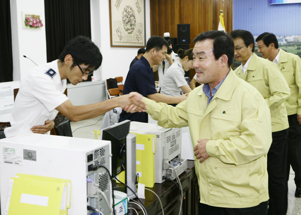 2010을지훈련 송파경찰서 방문 - 1