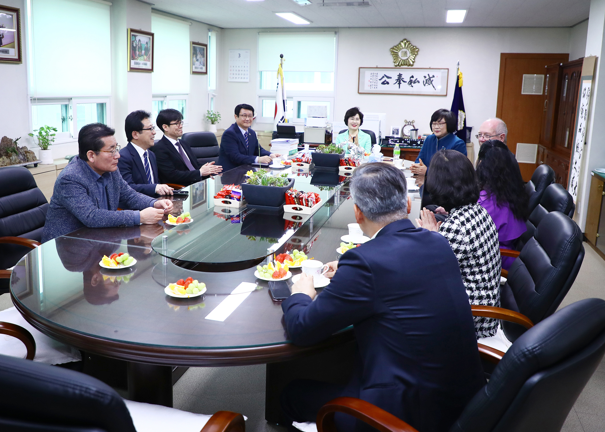 뉴질랜드 크라이스처치시 자매도시위원장 의회 방문 - 10