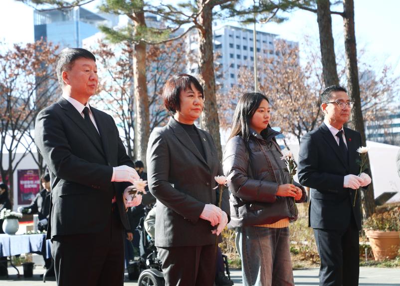 제주항공 여객기 사고 희쟁자 합동분향소