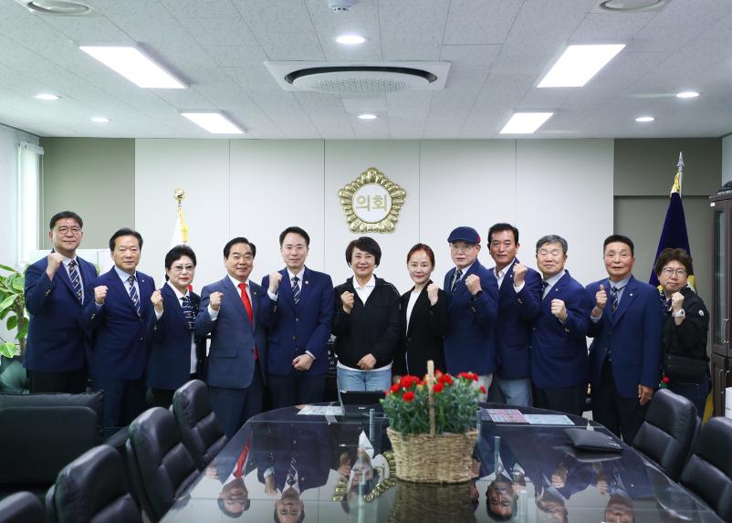 송파구 재향군인회 의회방문