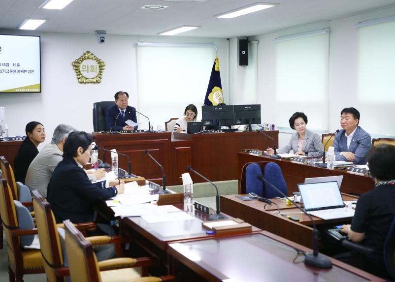 제322회 임시회 재정복지위원회