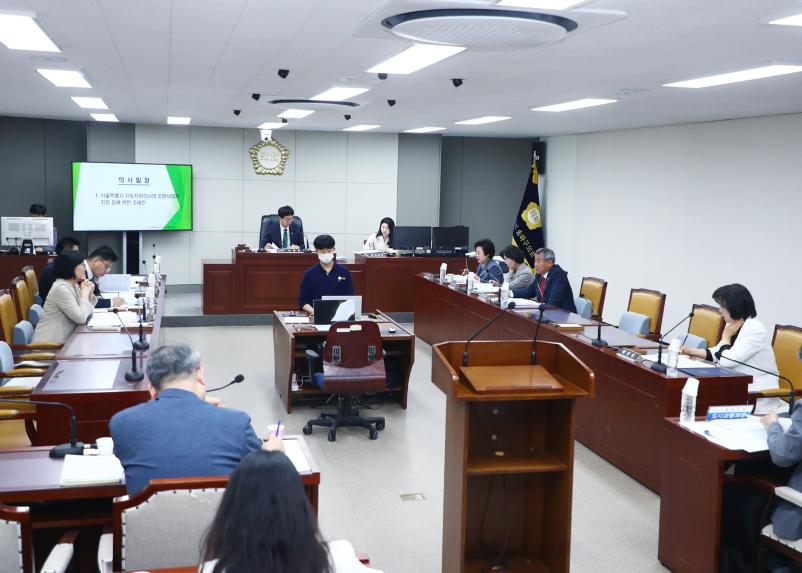 제322회 임시회 도시건설위원회
