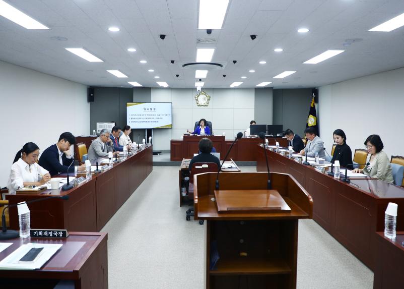 제322회 임시회 예산결산특별위원회