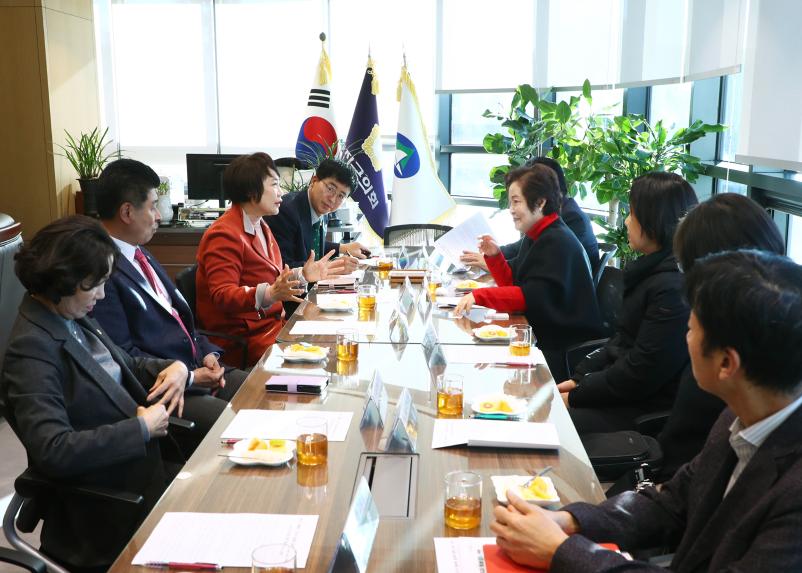 광진구 마을버스 차고지 풍납동 설치 전면 재검토 촉구 &lpar;광진구의회 방문&rpar;