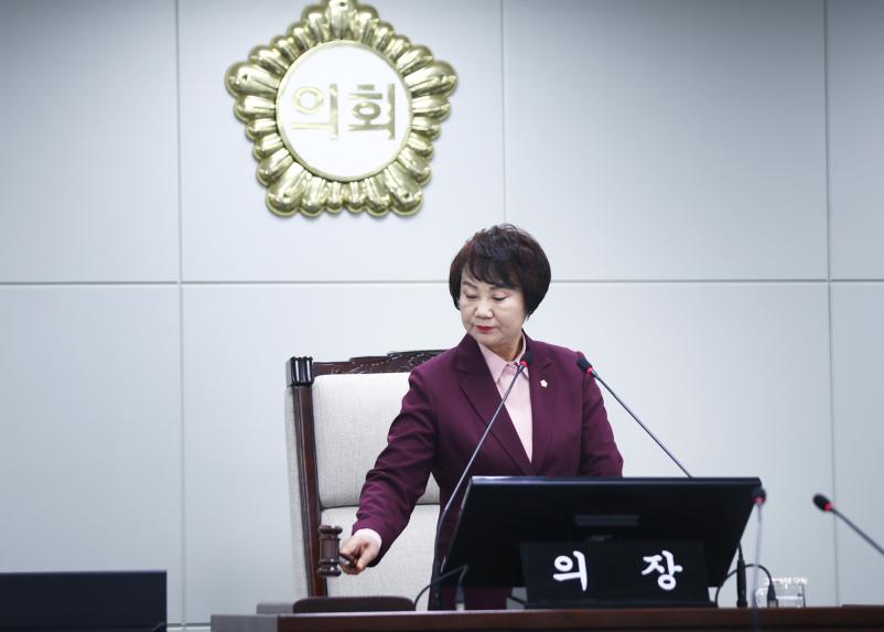 제329회 임시회 개회