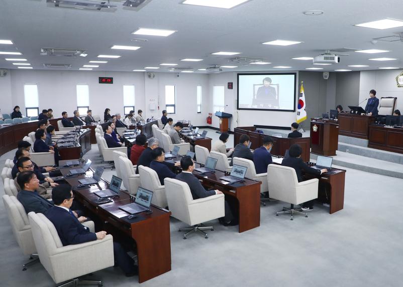 제329회  임시회 폐회