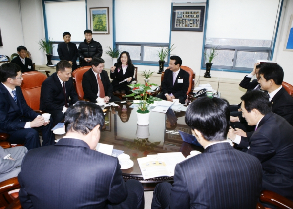 몽골 울란바토르시 칭길테구 대표단 송파구의회 방문 