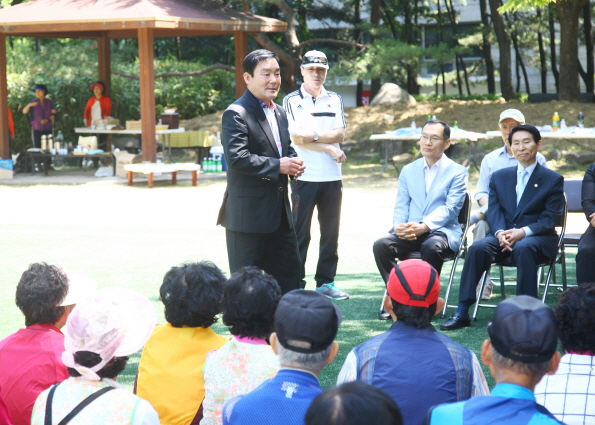 훼밀리공워 게이트볼 개장식