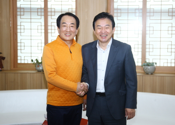 2015년 하반기 송파구의회 의원 세미나원희룡 제주도지사 면담