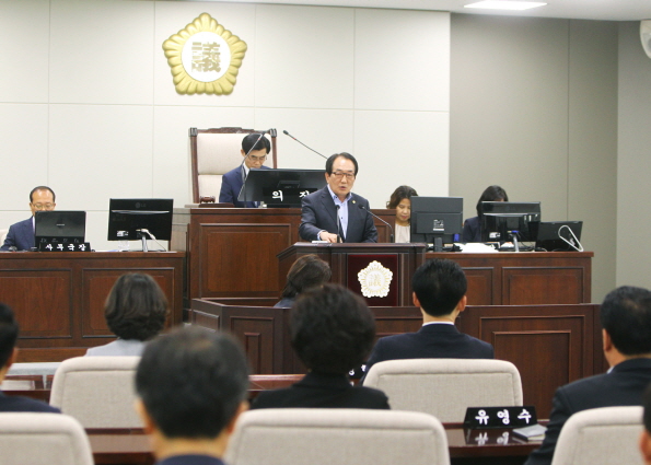 제244회 임시회 개회