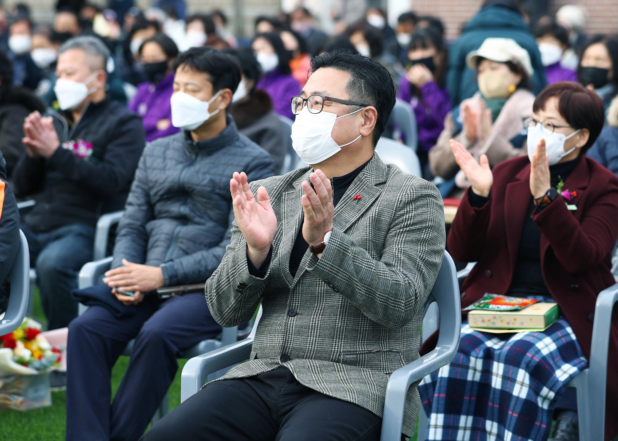 송파구 여성축구장 새단장 준공식 - 2