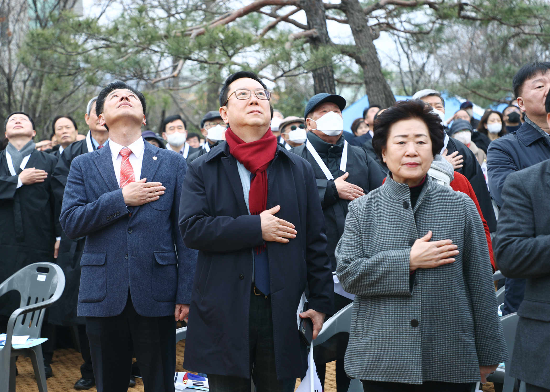 3.1절 기념식 및 대형 태극기 게양대 준공식 - 3