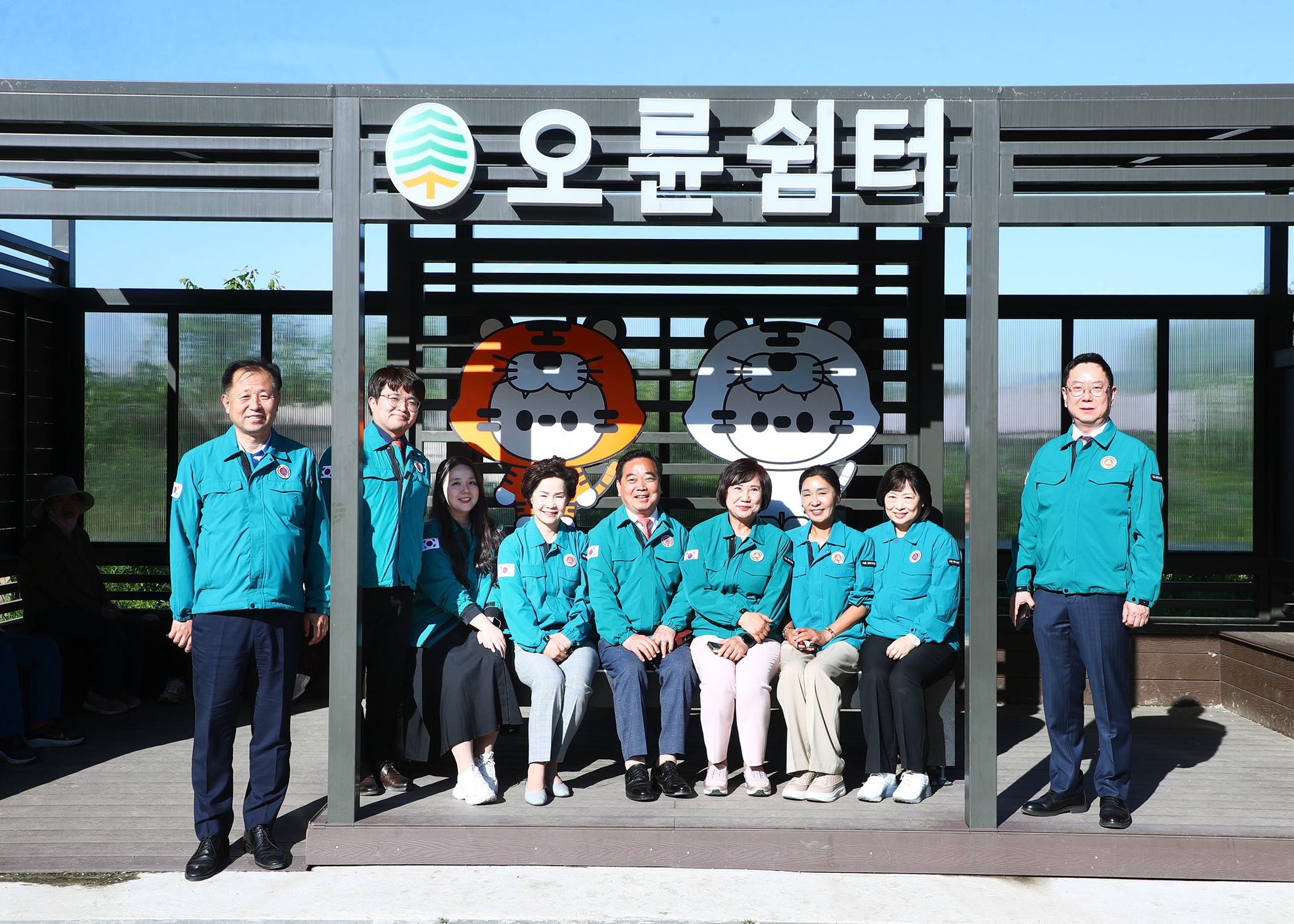 성내천 태양광 스마트 쉼터 현장방문 - 1