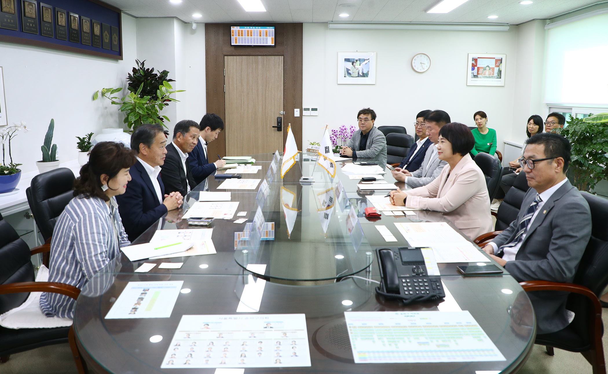 일본 도쿄 분쿄구 대표단 송파구의회 방문 - 9