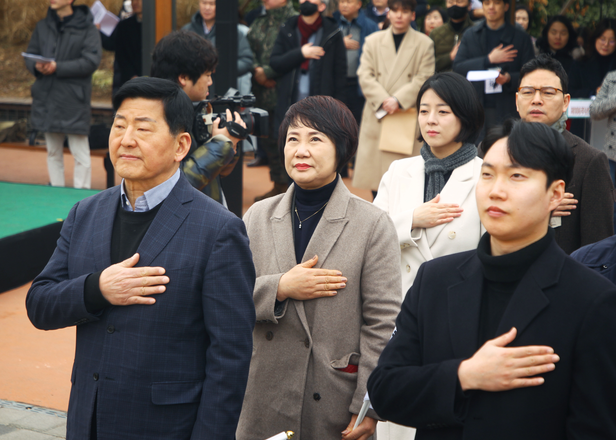 제106주년 3.1절 초대형 태극기  게양식 - 17