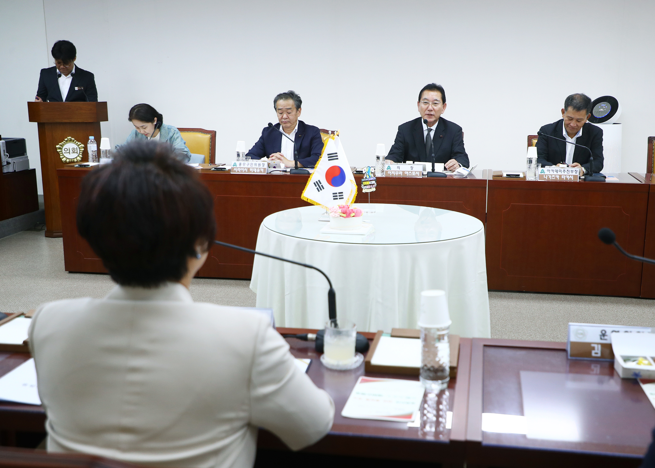 분쿄구의회 의장 송파구의회 방문 - 10