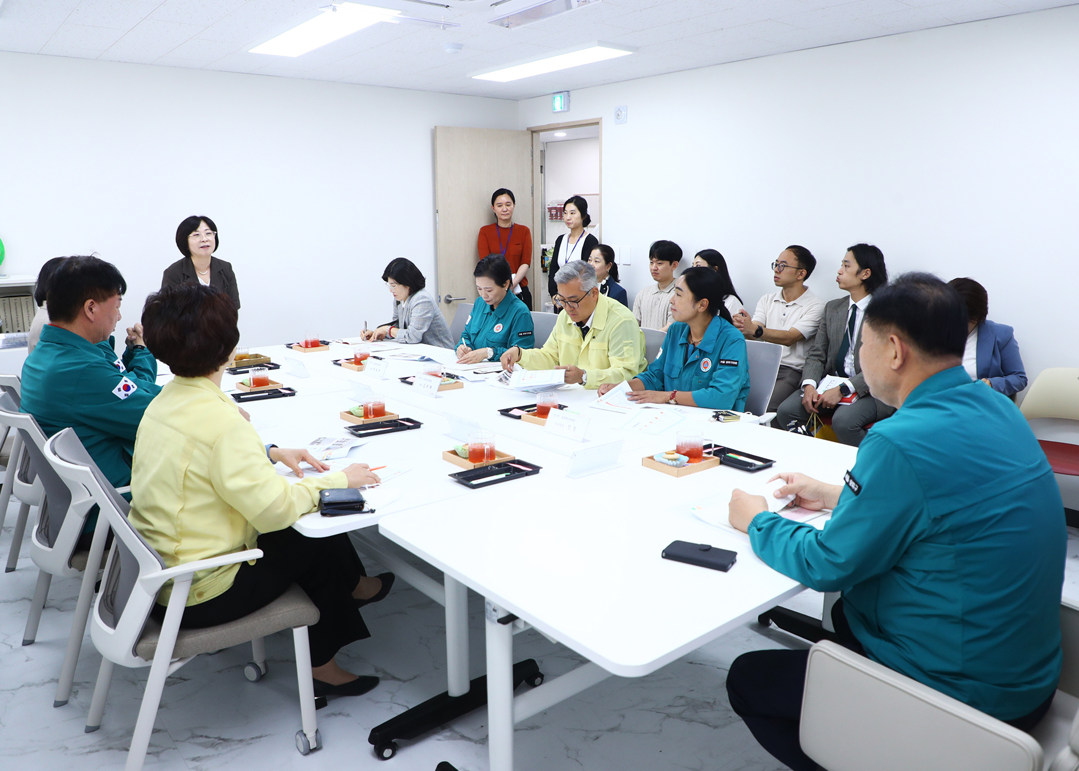 마천종합사회복지관 현장방문 - 2