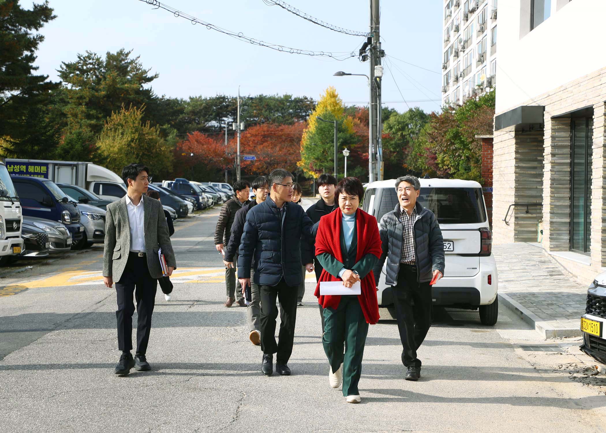 광진구 마을버스 차고지 풍납동 설치관련 현장방문 - 4