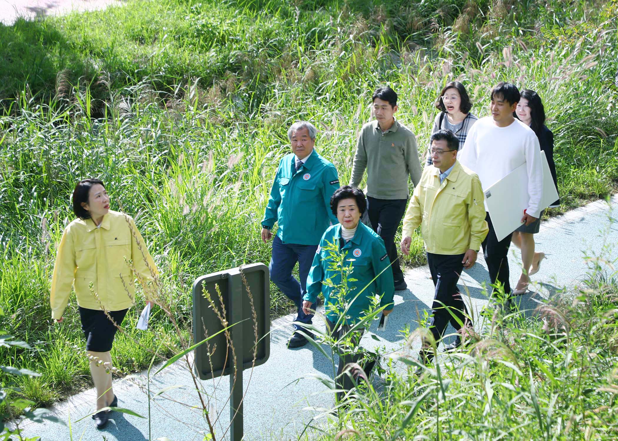 장지천 수변활력거점 조성사업 현장방문 - 7
