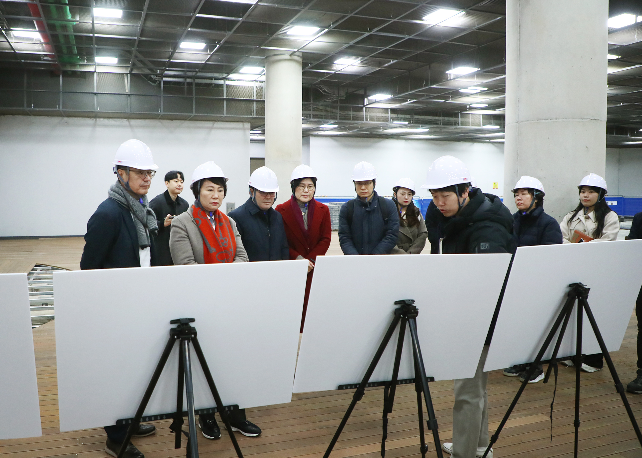 문정 스포츠가든 조성공사 현장방문 - 2