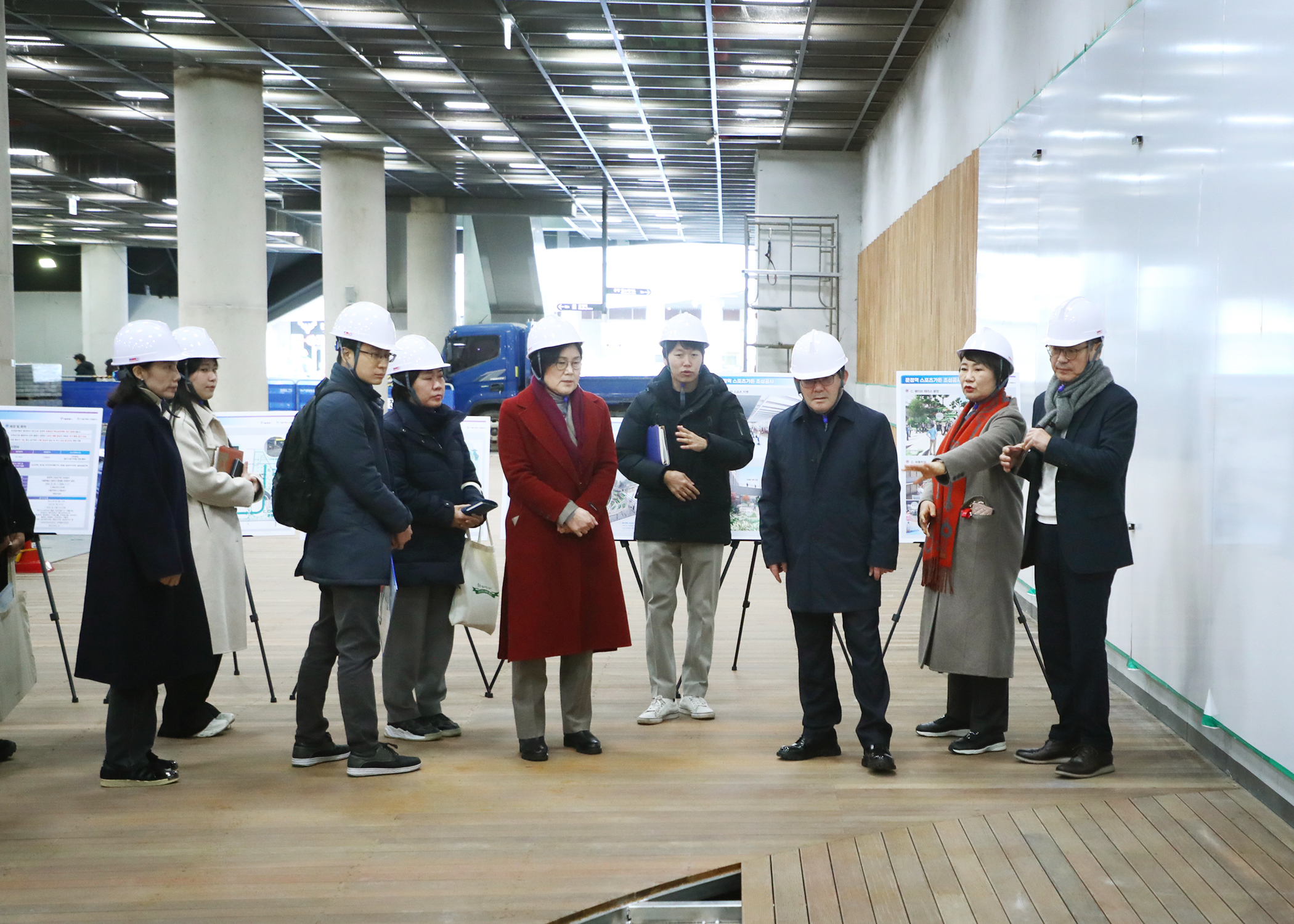 문정 스포츠가든 조성공사 현장방문 - 3