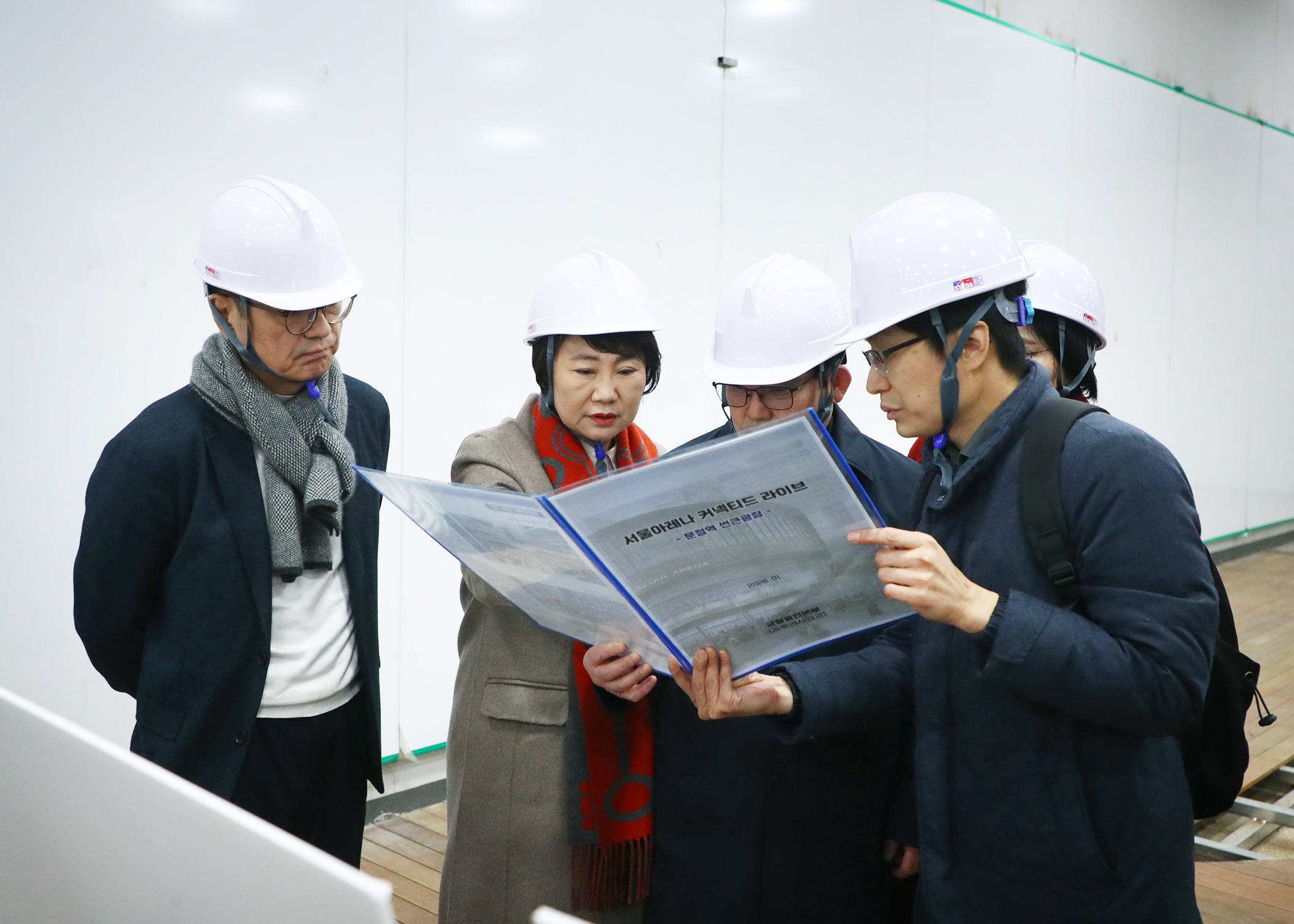 문정 스포츠가든 조성공사 현장방문 - 6